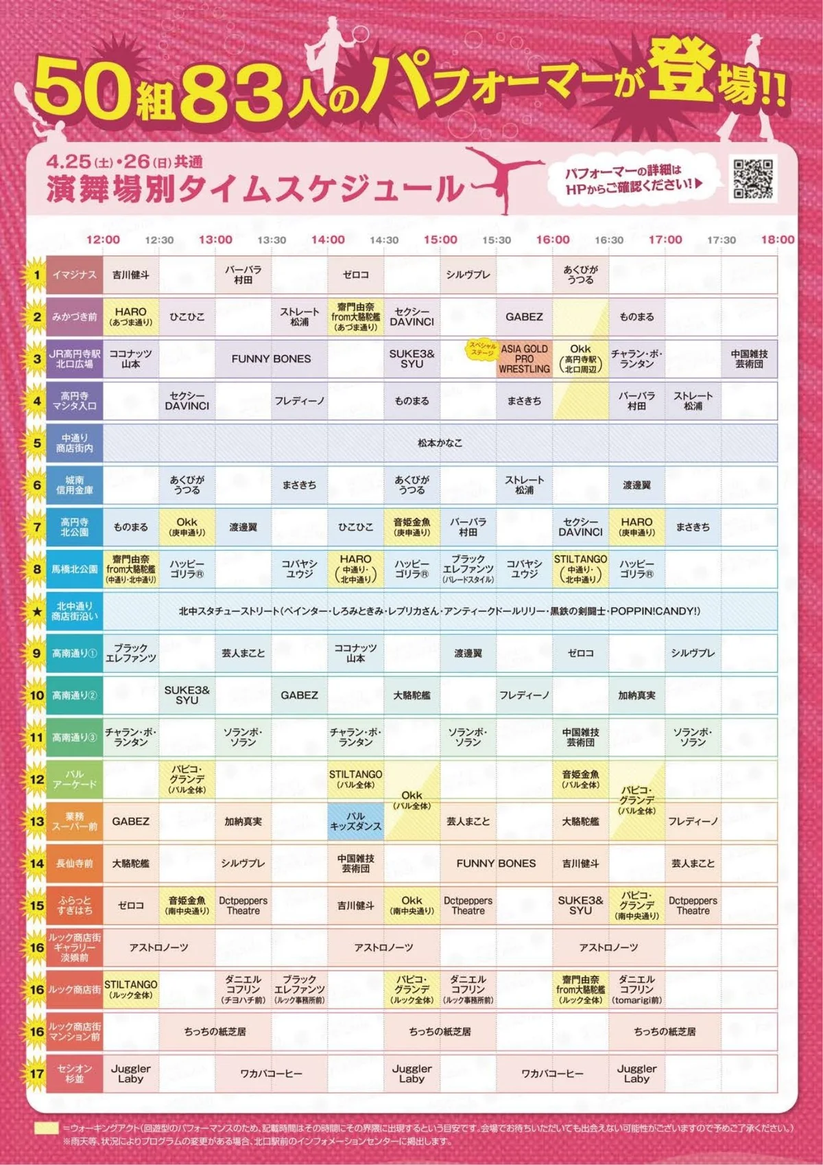 バーバラ村田【高円寺びっくり大道芸2026】 - 東京都のパントマイム情報 2